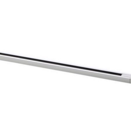 Шинопровод однофазный с питанием и заглушкой Crystal Lux CLT 0.11 01 L1000 WH