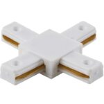 Соединитель X-образный (однофазный) Crystal Lux CLT 0.211 04 WH