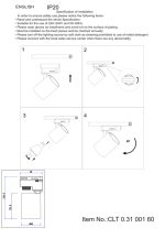 Cсветильник трековый однофазный Crystal Lux CLT 0.31 001 60 BL — изображение 2