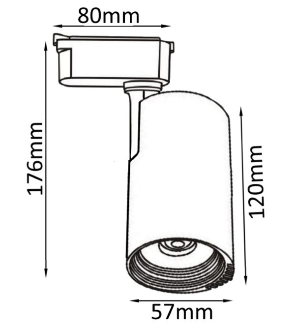 Cветильник трековый однофазный Crystal Lux CLT 0.31 007 10W WH — изображение 2