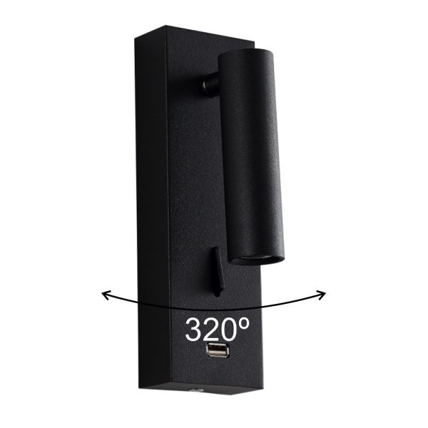 Бра Crystal Lux CLT 210W USB BL — изображение 2