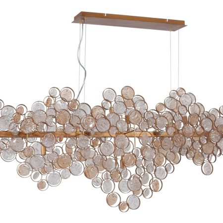 Светильник подвесной Crystal Lux DESEO SP15 L1400 GOLD