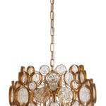 Светильник подвесной Crystal Lux DESEO SP6 D460 GOLD