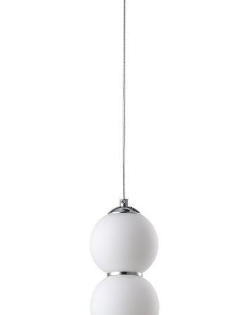 Светильник подвесной Crystal Lux DESI SP4 CHROME/WHITE