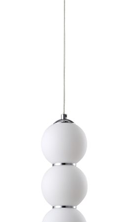 Светильник подвесной Crystal Lux DESI SP5 CHROME/WHITE