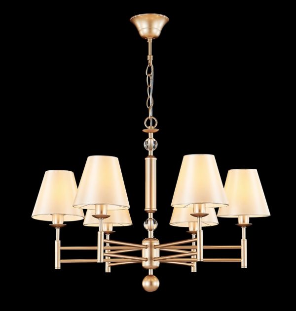 Люстра Crystal Lux FLAVIO SP6 GOLD — изображение 2