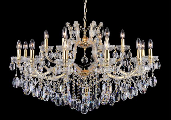 HOLLYWOOD_SP126_GOLD_2 Люстра Crystal Lux HOLLYWOOD SP12+6 GOLD — изображение 2