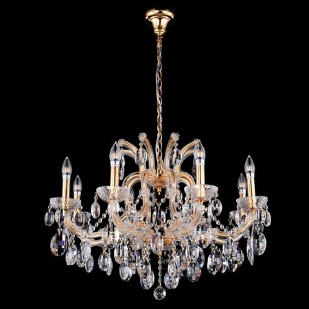 Люстра Crystal Lux HOLLYWOOD SP8 GOLD