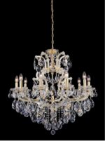 Люстра Crystal Lux ISABEL SP11 GOLD/TRANSPARENT