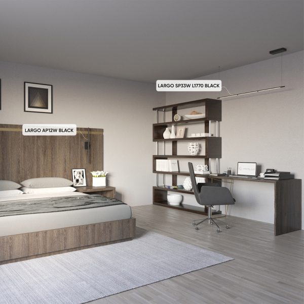 Светильник подвесной Crystal Lux LARGO SP33W L1770 BLACK — изображение 3