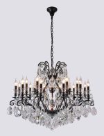 Люстра Crystal Lux MAGNIFICO SP19 BLACK/TRANSPARENT — изображение 2