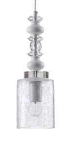 Светильник подвесной Crystal Lux MATEO SP1 WHITE — изображение 2