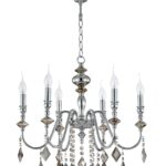 Люстра Crystal Lux MERCEDES SP6 CHROME/SMOKE