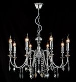 Люстра Crystal Lux MERCEDES SP8 CHROME/SMOKE — изображение 3