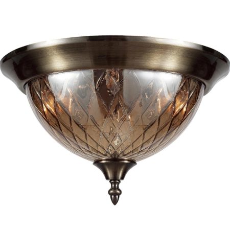 Светильник потолочный Crystal Lux NUOVO PL3 BRONZE