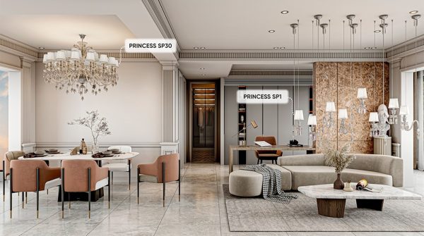 Люстра Crystal Lux PRINCESS SP30 — изображение 3