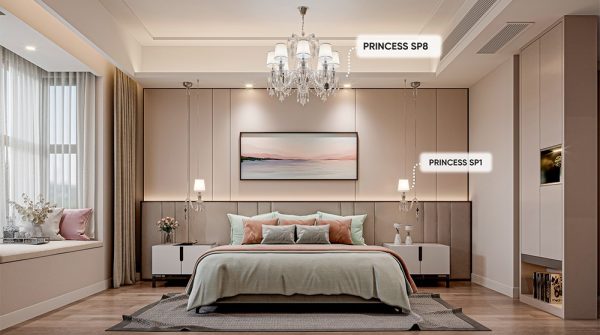 Люстра Crystal Lux PRINCESS SP8 — изображение 2