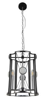 Светильник подвесной Crystal Lux TANDEM SP4 D410 CHROME