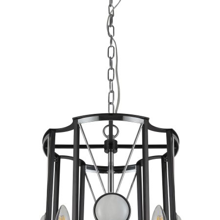 Светильник подвесной Crystal Lux TANDEM SP4 D410 CHROME