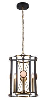 Светильник подвесной Crystal Lux TANDEM SP4 D410 GOLD — изображение 2