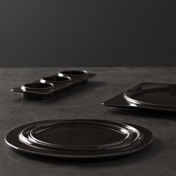 Тарелка Costa Nova 1ABP281-CHO(1ABP281-01816H) - chocolate — изображение 2