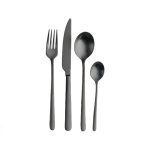 Вилка столовая PINTINOX 2RDU0002 - total black — изображение 2