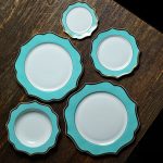 Тарелка LE COQ LION005TY001150 - tiffany, ivory, gold — изображение 2