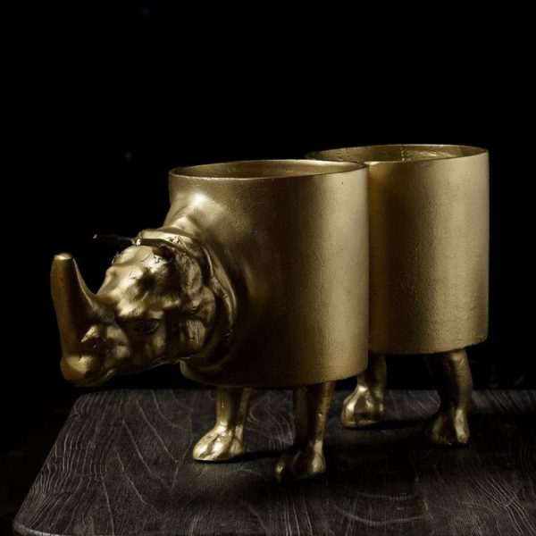 Емкость для охлаждения вина ROOMERS FURNITURE E406 - Antique brass — изображение 2