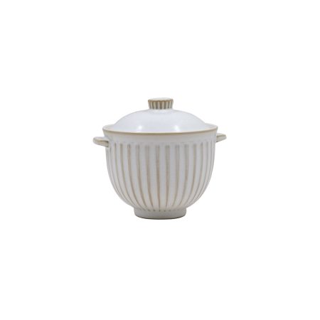 Чаша с крышкой ROOMERS TABLEWARE L9705-Cream