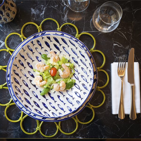 Тарелка LE COQ LTHA034BB004260 - beige, blue — изображение 2