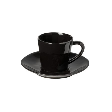 Чайная пара Costa Nova NOCS01-BLK(902)