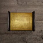 Поднос ROOMERS TABLEWARE 18294-43 - Antique brass/Cobolt blue — изображение 2