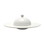 Чаша с крышкой ROOMERS TABLEWARE L9686-Cream