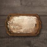 Поднос ROOMERS FURNITURE TR-745 - Antique golden base — изображение 2