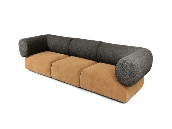 Диван Trevi коричневый, черный — изображение 2