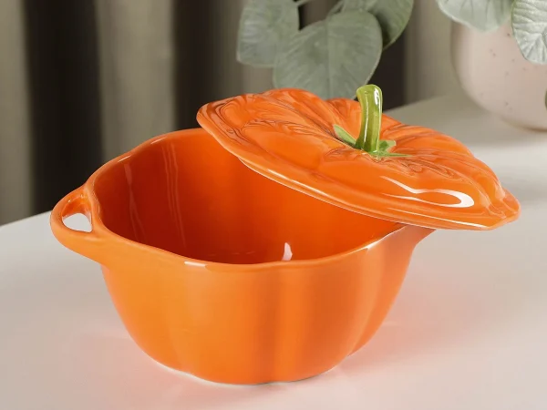 Горшочек для запекания Pumpkin 400 мл оранжевый — изображение 2