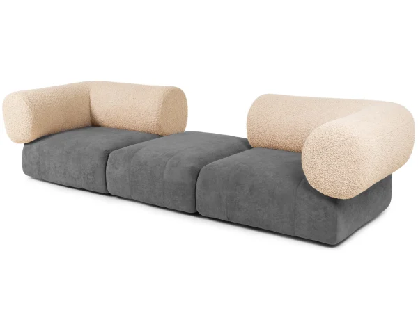 Диван Trevi бежевый, серый — изображение 2