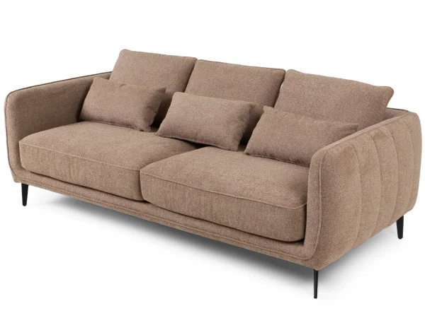 Диван Amsterdam трёхместный светло-коричневый — изображение 2