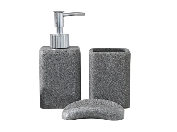 Набор аксессуаров для ванной комнаты Гранит