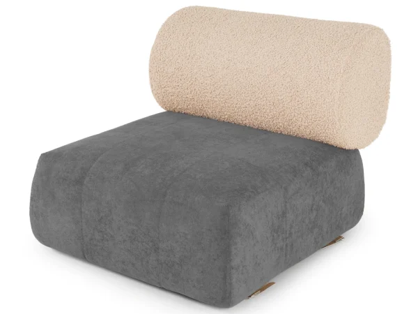 8d4f038bee33942a4f5c76b720d4c1ac Модуль Trevi одинарный серый, бежевый — изображение 2