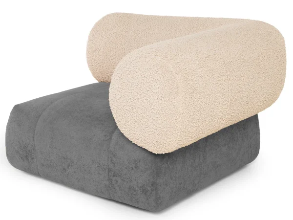 8f2f53de01b8996dd8e1d93701da029f Завершение Trevi левое серый, бежевый — изображение 3