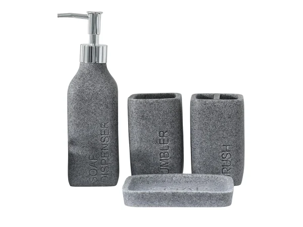 Набор аксессуаров для ванной комнаты Гранит