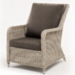 "Гляссе" кресло плетеное из искусственного ротанга