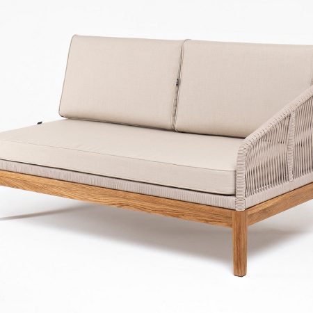 "Канны" левый модуль плетеный из роупа