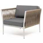 "Касабланка" кресло плетеное из роупа