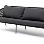 "Милан" диван 3-местный плетеный из роупа