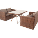 "Мокко" обеденная группа плетеная из ротанга