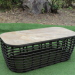 "Ницца" журнальный столик из искусственного ротанга