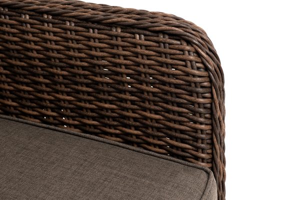 "Прованс" кресло из искусственного ротанга, цвет коричневый — изображение 5