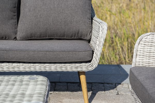 "Прованс" лаунж-зона плетеная из искусственного ротанга, цвет бежевый — изображение 5